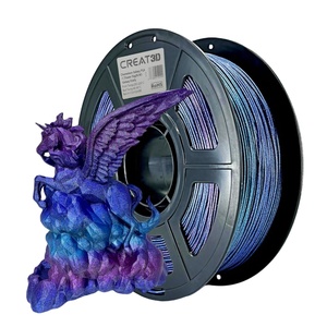 Filament 3D PLA Créa3D Chameleon Galaxy Arc-en-ciel 1,75 mm 1 kg/bobine, couleur changeante brillante pour imprimante 3D - Product Image 1