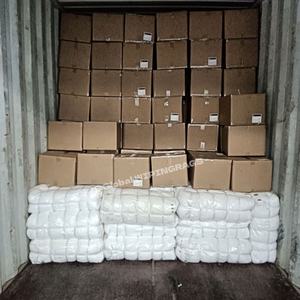 Trapos de limpieza industriales de 25 kg, trapos de limpieza de tela de algodón blanca, trapos de limpieza para limpiar - Product Image 1