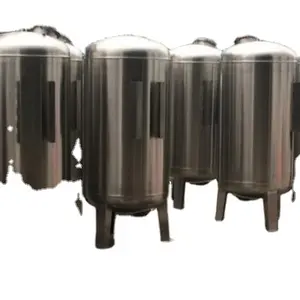 Stainless Steel Tank Manganese Greensand Filter Birm iron System Industrial Water Purifier for drinking water treatment