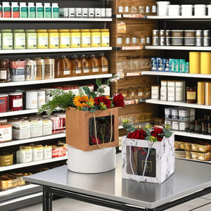 Sacs cadeaux en papier kraft classique, recyclés, écologiques, de luxe, personnalisés, avec ruban, pour vêtements, jouets, aliments - Product Image 3