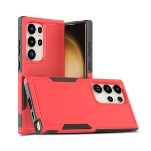 PC + TPU étui de téléphone portable 360 Protection antichoc style armure pour <span class=keywords><strong>iPhone</strong></span>/Samsung/Xiaomi/Huawei - Product Image 2