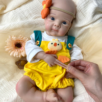 Poupée Reborn réaliste en silicone Bettie de 20 pouces, douce et câline, détails peints à la main, corps lesté réaliste, cadeau pour collectionneurs
