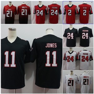 เสื้อฟุตบอลฟอลคอนส์ 24 ฟรีแมนสีดำชายหญิงชุดฝึกซ้อมเมอร์เซอรี่คอตตอน S M L XL XXL XXXL - Product Image 5