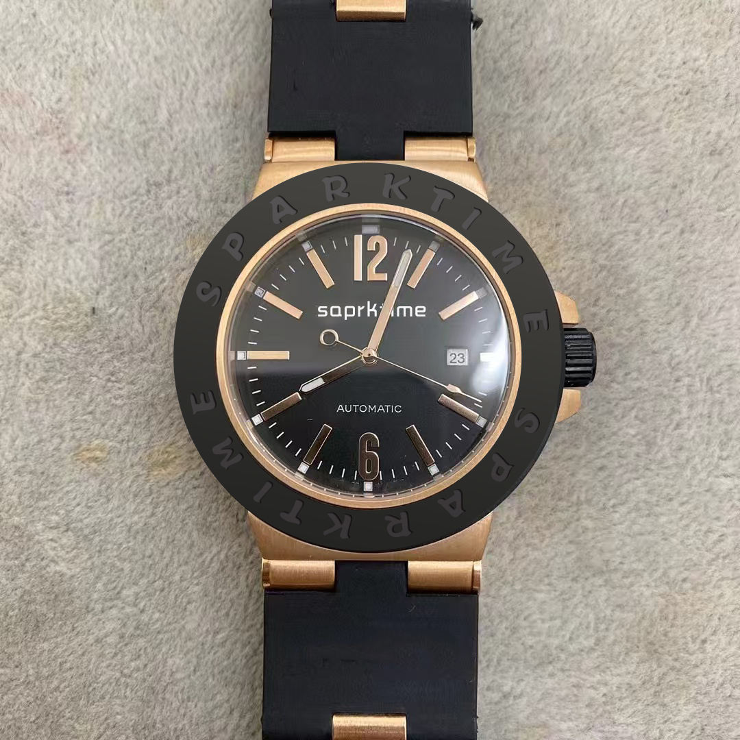 นาฬิกา2สีดำ