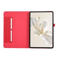 Étui à rabat horizontal texturé avec emplacement pour cartes pour tablette HONOR Pad 9 12,1 pouces 2024