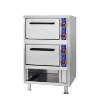Four électrique marin avec boîte de fermentation avec armoire de cuisson en acier inoxydable Pizza Cake Bread Roasting Meats