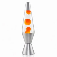 Lampe de table moderne à effet lave, veilleuse AC 85-265V, prise plate, décoration d'intérieur créative, petite taille