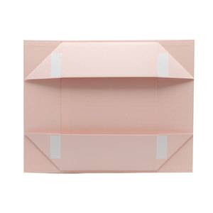 38*28Cm Lớn Màu Hồng Có Thể Gập Lại Từ Đóng Cửa Bộ Quà Tặng <span class=keywords><strong>Hamper</strong></span> Hộp Bao Bì Bán Buôn - Product Image 6