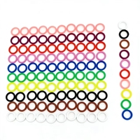 Nouvelle bague d'identification en caoutchouc élastique écologique, sûre et confortable, 9 mm, pour l'entraînement et la marquage des pigeons de course