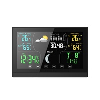 Station météo numérique de nuage de baromètre de station météorologique automatique avec le capteur extérieur d'intérieur