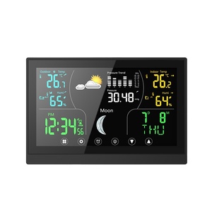 Automatic Meteo Station <strong>Barometer</strong> Cloud Digital <strong>Weather</strong> Station With Indoor Outdoor Sensor - Product Image 2