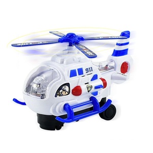 Hélicoptère de <span class=keywords><strong>patrouille</strong></span> de <span class=keywords><strong>police</strong></span> universel pour enfants avec lumières et musique, jouet en plastique pour l'extérieur, alimenté par piles AA - Product Image 2