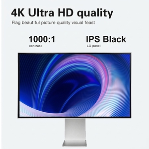 จอแสดงผล LED 4K ขนาด 27 นิ้ว ความละเอียด 3840x2160 ความสว่าง 400Nit กรอบบางพิเศษ รองรับการปรับแต่งจากโรงงาน OEM และจัดส่งรวดเร็ว - Product Image 6