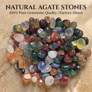 High Purity Natural Agate Tumbled Stones for <strong>Aquarium</strong> Decor 99% SiO2 Safe for <strong>Fish</strong> Stock Fast Ship - Product Image 2