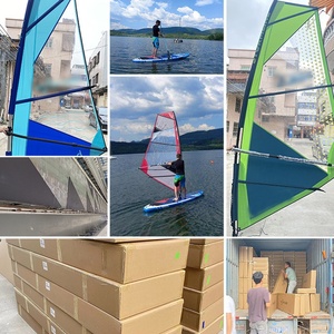 Commercio all'ingrosso punto goccia PVC Windsurf Sup gonfiabile Stand Up Paddle Board con <span class=keywords><strong>vela</strong></span> - Product Image 6