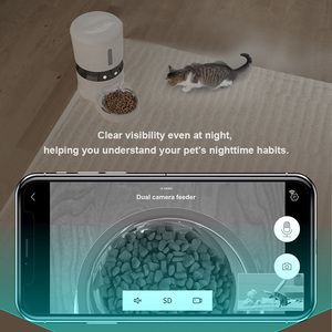Dispensador de Comida Inteligente con Cámara y WiFi 5G, Ecológico, Automático, con APP, Capacidad de 4L, Doble Fuente de Alimentación, Mantiene la Frescura - Product Image 2