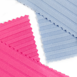 批发便宜的9*5棉触摸罗纹纺织品TELAS涤纶氨纶拉伸面料TELAS女装 - Product Image 3