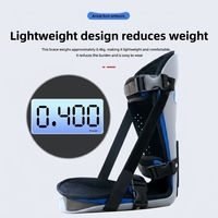 Orthèse de cheville et de pied réglable (AFO) – Soutien confortable pour AVC, récupération des blessures et soulagement de la douleur