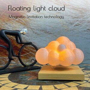 Lámpara de Escritorio Decorativa para Oficina, Lámpara Nocturna Impresa en 3D, Nube Flotante de Levitación Magnética para el Hogar y la Habitación - Product Image 4