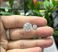 Diamant CVD en vrac en gros, 0,01-1 carat, blanc DEF, véritable diamant synthétique CVD HPHT, certificat IGI