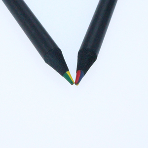 Multicolore Colorato Multi Colorato di <span class=keywords><strong>Forma</strong></span> Esagonale Basso Matita di Legno 4 di <span class=keywords><strong>Colore</strong></span> in 1 Senza Piombo Matita Arcobaleno - Product Image 5