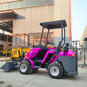 Diskon roda pembawa beban teleskopik <span class=keywords><strong>Mini</strong></span> dengan sistem hidrolik penggali roda 4X4 portabel CE - Product Image 3