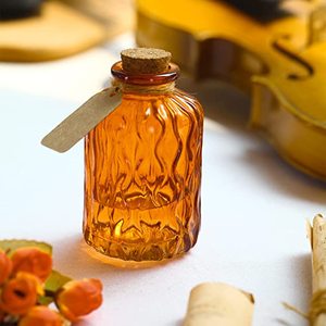 Vente en gros de <span class=keywords><strong>vase</strong></span> à fleurs en verre nordique pour mariage à la maison <span class=keywords><strong>vase</strong></span> en verre bouteille à fleurs ambre décoratif unique et créatif - Product Image 5