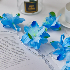 Led Simulation Flower <strong>Decoration</strong> <strong>Light</strong> <strong>with</strong> Battery Box Indoor <strong>Room</strong> Ambiance <strong>String</strong> <strong>Light</strong> - Product Image 5