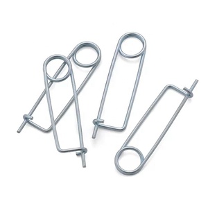 2mm - 8mm Goupilles de verrouillage fendues de sécurité en acier à ressort Goupilles fendues à ressort Goupilles de circlip - Product Image 6