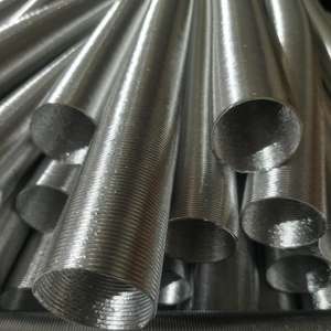 Manguera de precalentador de papel de fibra de vidrio reflectante de calor APK PAPP PAK Conducto de aire caliente de aluminio - Product Image 3