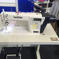 Máquina de Coser Plana Brother S-7250A con Alimentación Electrónica, Accionamiento Directo y Corte Automático de Hilo