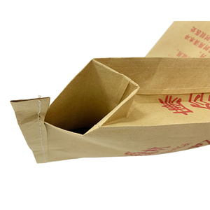 Seeds Paper Packing Brown Paper Kraft Bags Food Bags with Window Custom Packaging Bags Free Design Craft Paper Max
