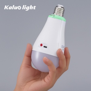 Bombilla LED de Emergencia Recargable E27, Lámpara LED Portátil de 20w con Batería Extraíble de Iones de Litio, Fabricante OEM y ODM - Product Image 6