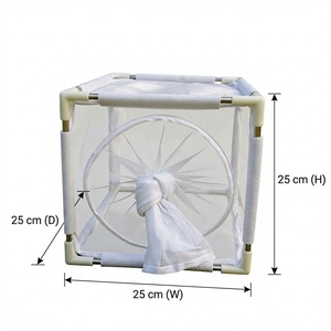 Terrarium extérieur <span class=keywords><strong>de</strong></span> luxe pliable en maille ultra-fine pour l'observation des chenilles - Product Image 4