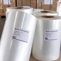 Film BOPP anti-buée de qualité alimentaire en gros, 25 microns, pour emballage de produits traiteur en rouleau