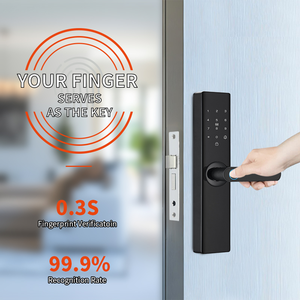 2025 Trending Tuya fabricante 5050 Keyless Electric Tuya Wifi Remote Lock & Keys Smart Electric Fingerprint Door <span class=keywords><strong>Timbre</strong></span> Lock - Product Image 4