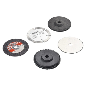 Jeu de 5 lames de scie carrées de 3 pouces, adaptées pour le meulage et la découpe du fer ; lames circulaires de 75 mm ; bricolage - Product Image 4