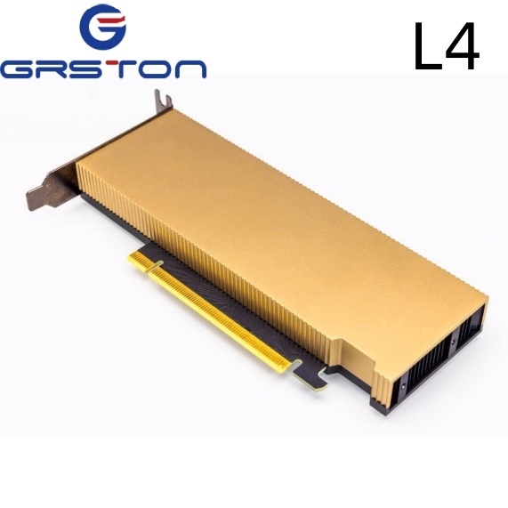 L4 24GB GDDR6 Passive GPU Accelerator PCIe 4.0 X16 72W for Rack Server Bulk New
