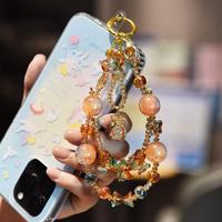 Article tendance : Chaîne de suspension pour téléphone portable de luxe et élégante, robuste et avec porte-clés, cordon de suspension haut de gamme pour téléphone portable