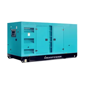 Generator kanopi senyap 300kw, set generator diesel bisu 375kva, generator tahan suara 300kw