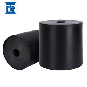 TONGDA Ammortizzatore in Gomma Nero Rotondo Personalizzato, Cuscinetto Anti-Vibrazione, Blocco Cilindrico in Gomma per Smorzamento con Foro - Product Image 3