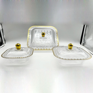 Plateau à fruits en plastique <span class=keywords><strong>plaqué</strong></span> <span class=keywords><strong>or</strong></span> Table basse Stockage des collations Fruits Noix Graines <span class=keywords><strong>de</strong></span> melon Autres articles Boîte <span class=keywords><strong>de</strong></span> rangement des aliments - Product Image 1