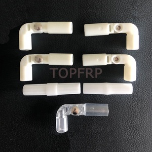 90 Degree Plastic Elbow Connector for Folding Mosquito <b>Net</b> - Product Image 2