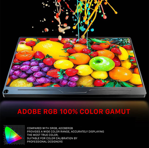 Écran portable tactile 17,3 pouces 4K IPS LED 165Hz pour PS4 PS5, jeux et usage bureautique - Product Image 3