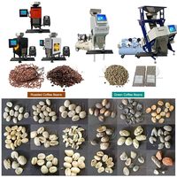 Penjualan Panas Hyway Industrial HCS100 Mini Portable Movable 50-150kg/jam Mesin Pemilah Warna CCD untuk Perhiasan dan Biji Kopi