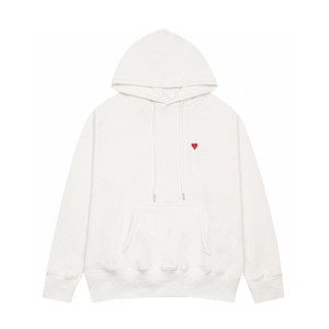 Sweat-shirt décontracté en coton de style vintage de luxe avec capuche motif ours Ami, écologique, séchage rapide, impression numérique, uni, populaire à <span class=keywords><strong>Paris</strong></span> - Product Image 4
