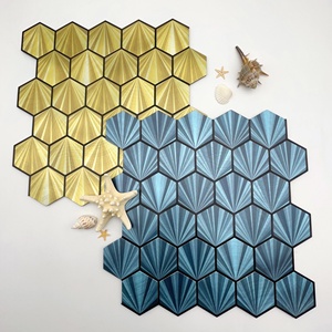 Revêtement de sol en <span class=keywords><strong>vinyle</strong></span> de bonne qualité, mousse auto-adhésive pvc, carreaux muraux extérieurs kajaria 3d, carreaux muraux hexagonaux - Product Image 1
