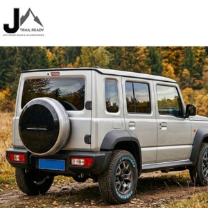Para <span class=keywords><strong>Suzuki</strong></span> <span class=keywords><strong>Jimny</strong></span> 2018+ 3/5 Puertas, Cubierta de Llanta de <span class=keywords><strong>Repuesto</strong></span>, Protector de Neumáticos, Accesorios Exteriores de Modificación y Estilización - Product Image 2