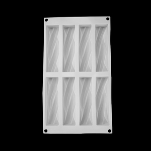 แม่พิมพ์เค้กซิลิโคนทรงบิดเกรดสำหรับทำมูสและมูสอุปกรณ์ทำเค้กระดับพรีเมียม - Product Image 3