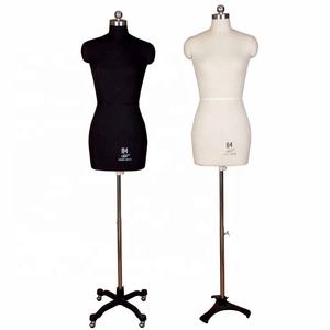 Maniquí de sastrería de talla grande para mujer, maniquí de espuma ajustable con ruedas, para parte superior del cuerpo, tienda de ropa, venta al por menor - Product Image 1